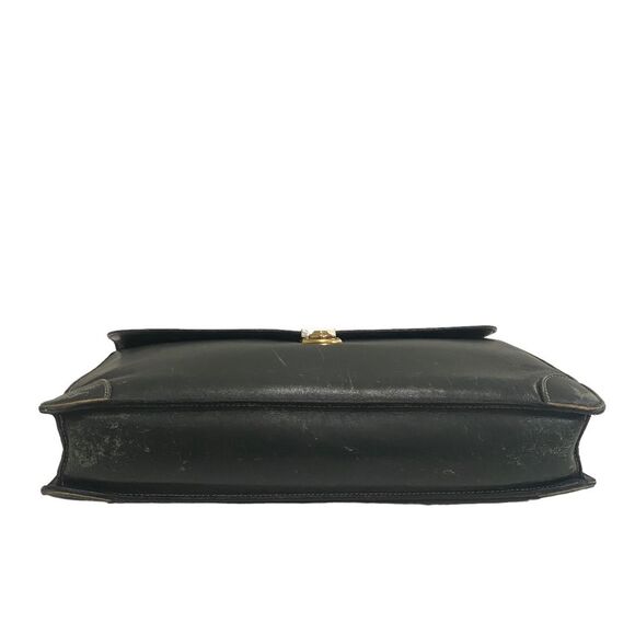 VINTAGE BALLY PATENT LEATHER Green Briefcase - Business Casual  - UNISEX - work - Picture 4 of 14